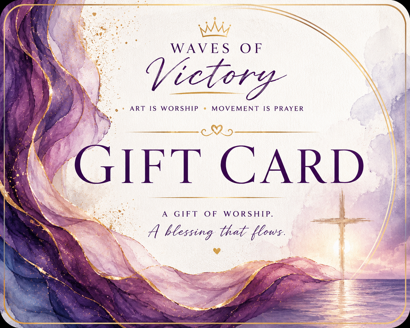 Gift Card | Christian Gifts for Worshipers & Creative Believers